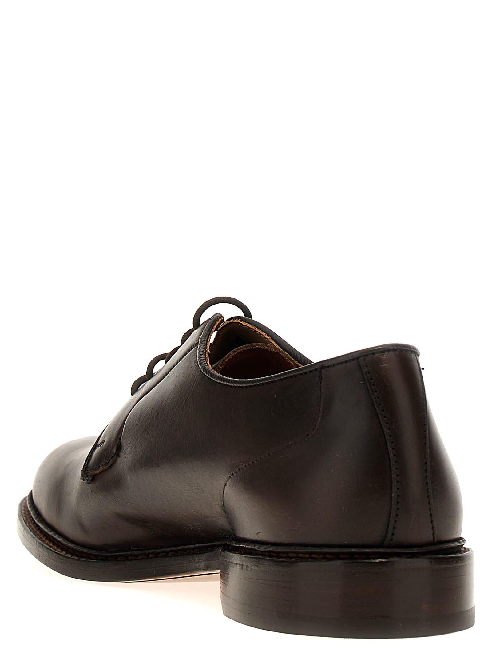 Shop Tricker's Robert Lace Up Shoes In Brown