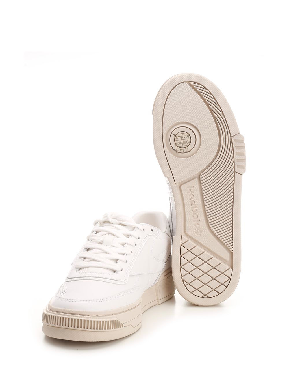 Shop Reebok Club C Ltd Sneakers In White Leather