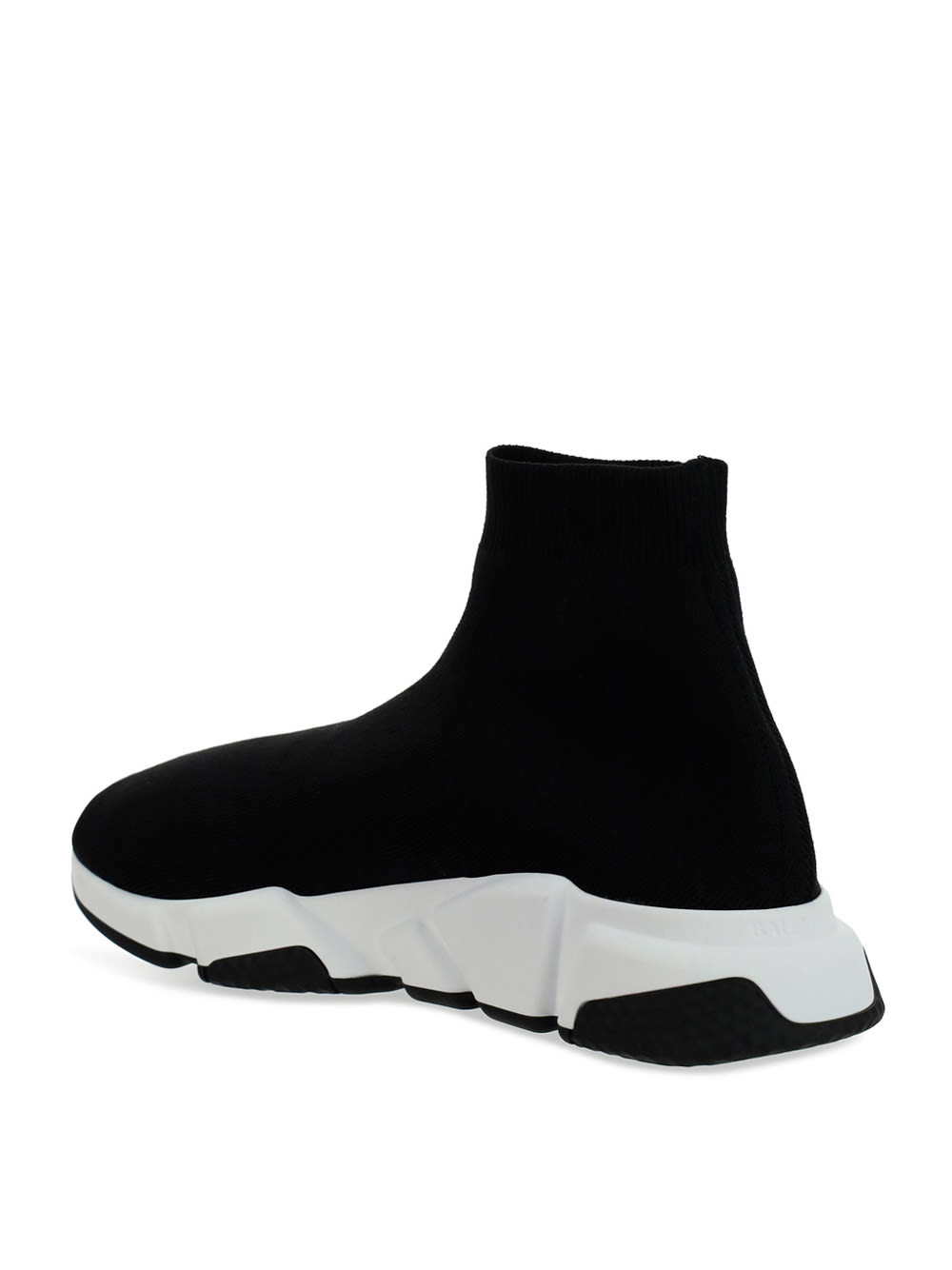 Shop Balenciaga Speed Recycled Sneakers In Black/white/black