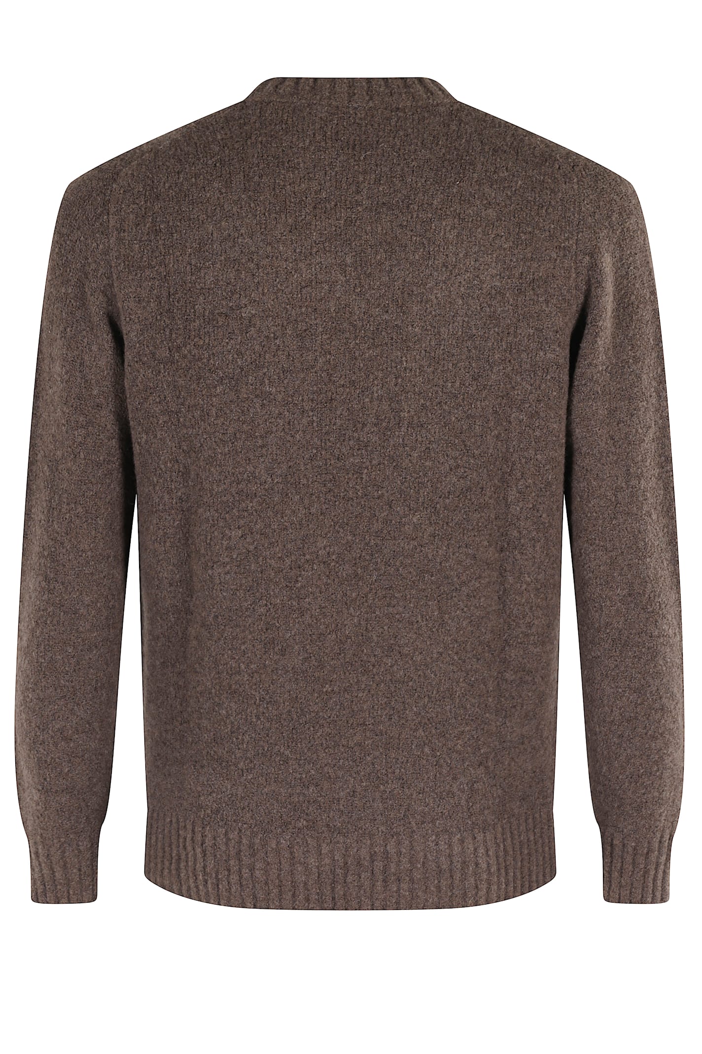 Kangra Cashmere Crew-neck Sweater In Brown