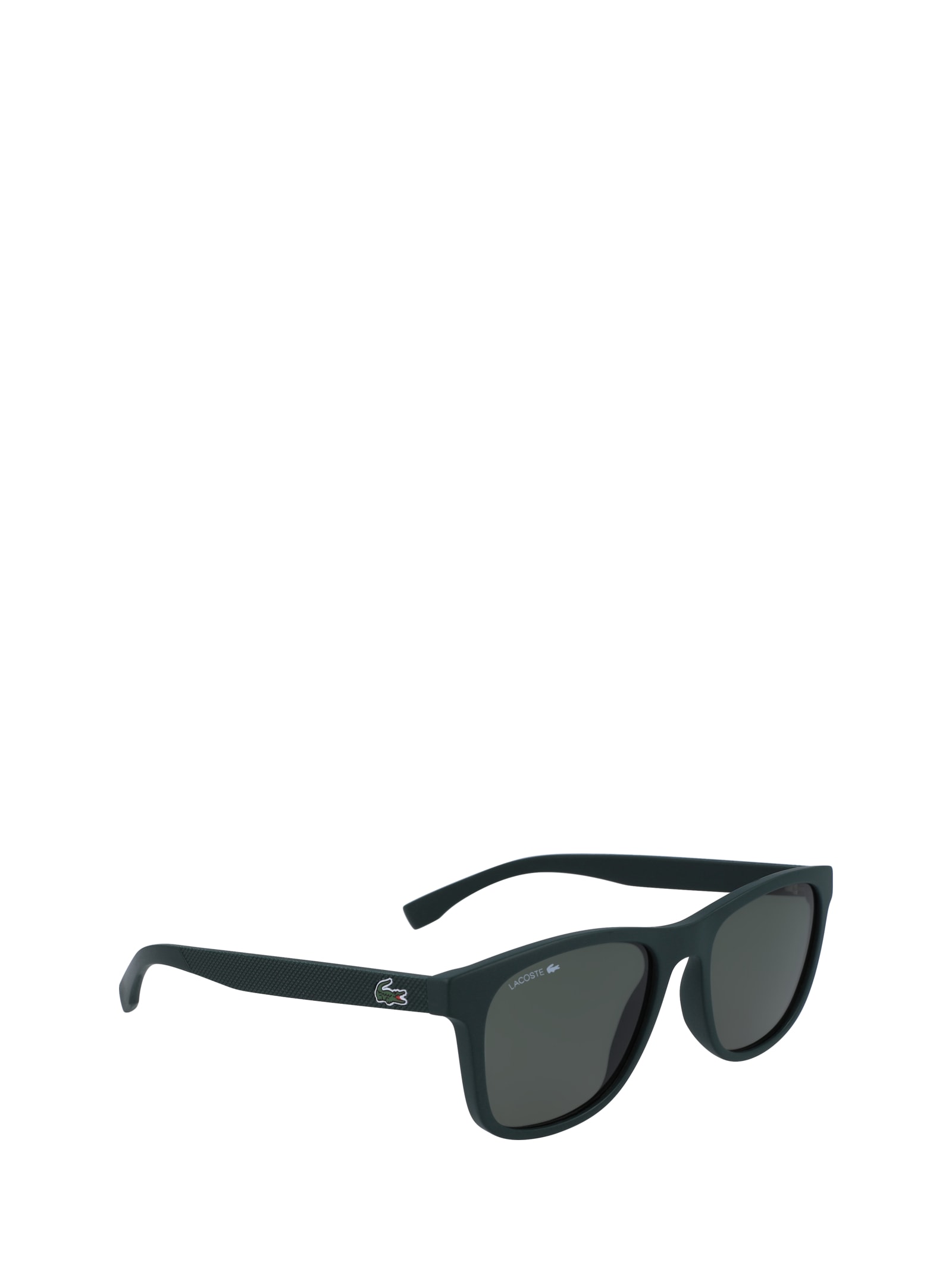 Shop Lacoste L884s Matte Green Sunglasses