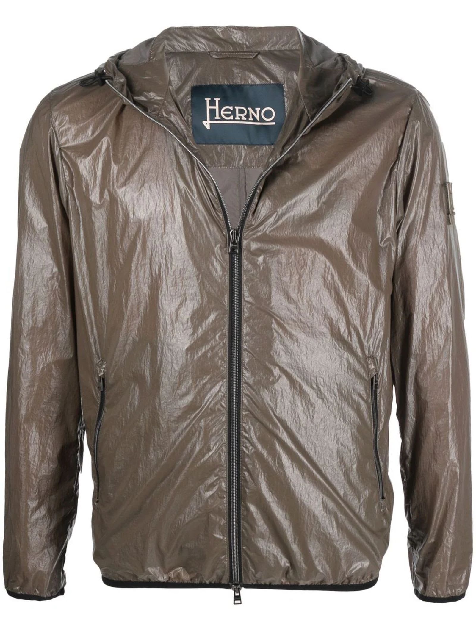 Herno Green Rain Jacket