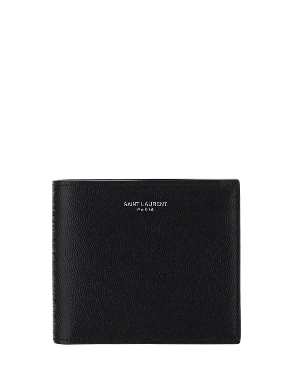 Shop Saint Laurent Wallet In Nero