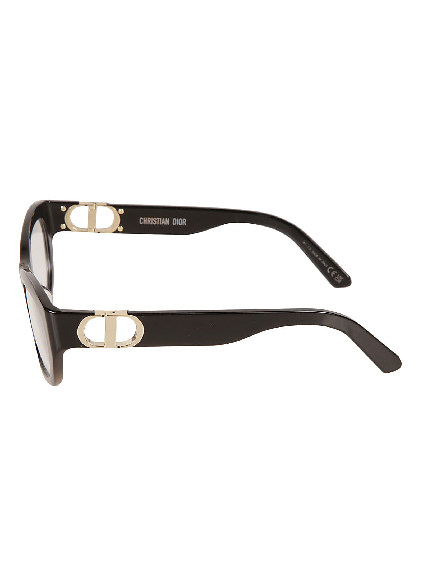 Shop Dior 30montaigneo Frame In 001 - Black