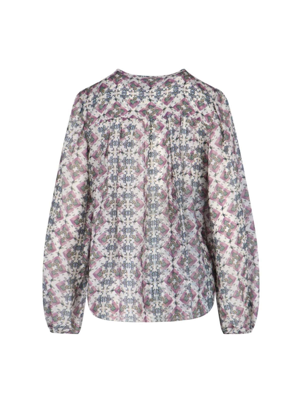 Isabel Marant Floral Printed Shirt In Multi