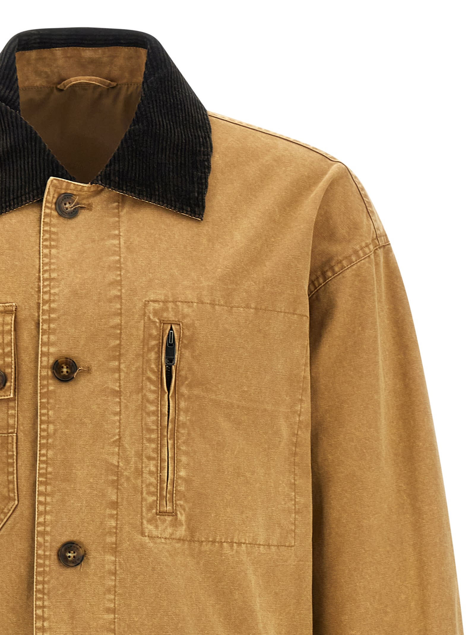Isabel Marant Travis Jacket In Neutral
