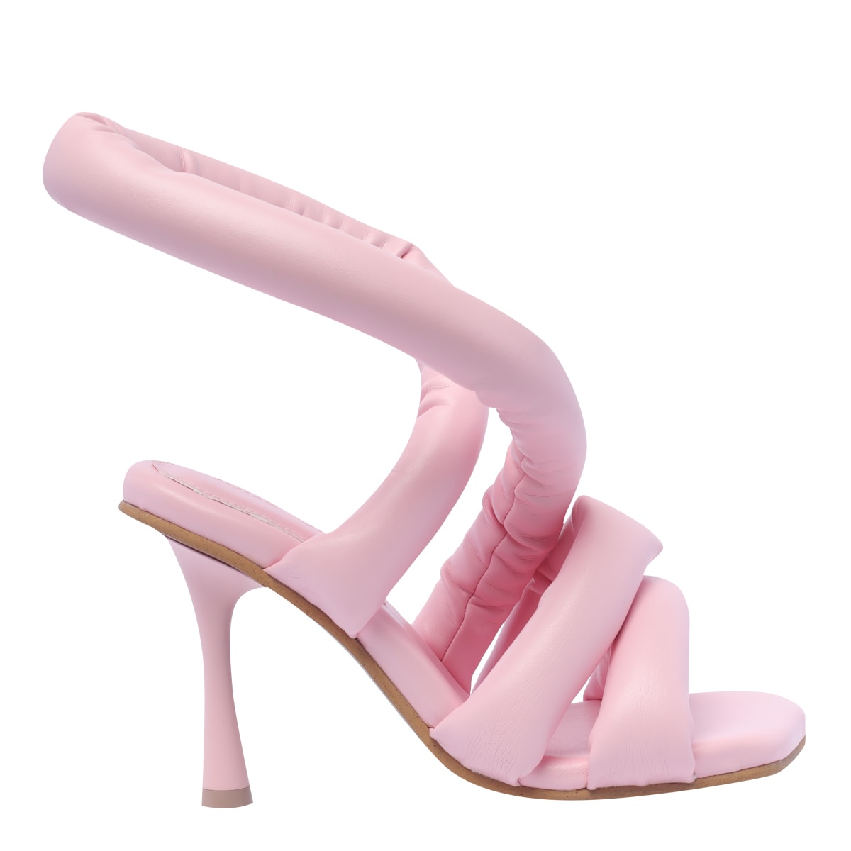 Shop Yume Yume Circular Pump Sandals In Pink