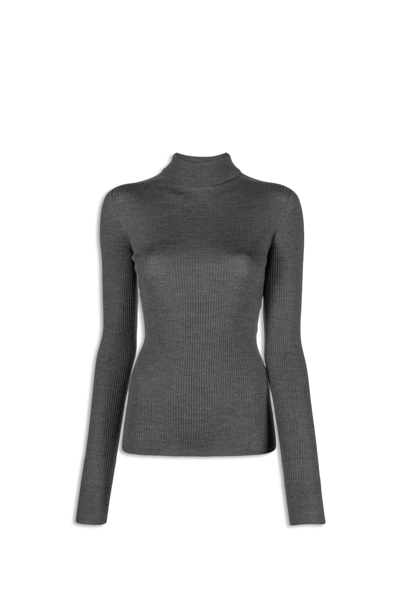 Shop Sportmax Flavia Sweater In Grey