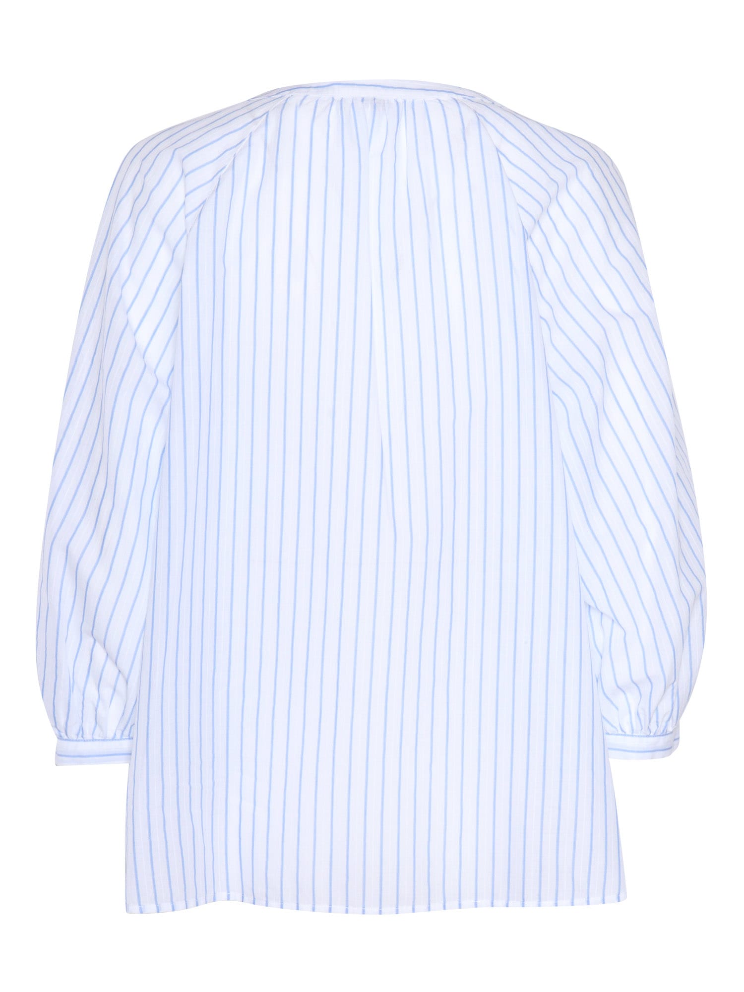 Shop Peserico White Shirt With Stripes