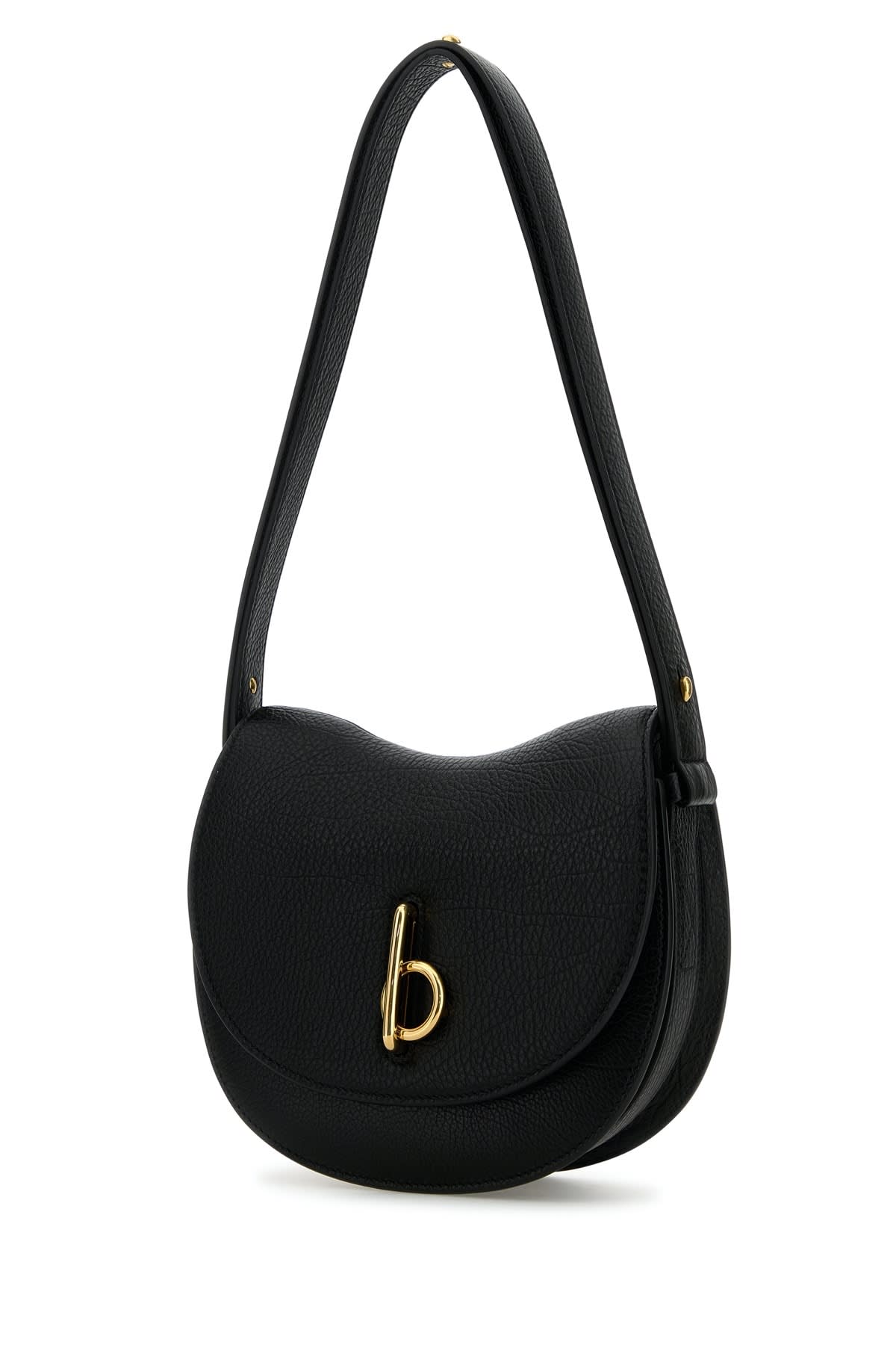 Shop Burberry Ll Sm Rocking Horse Lgl In Black