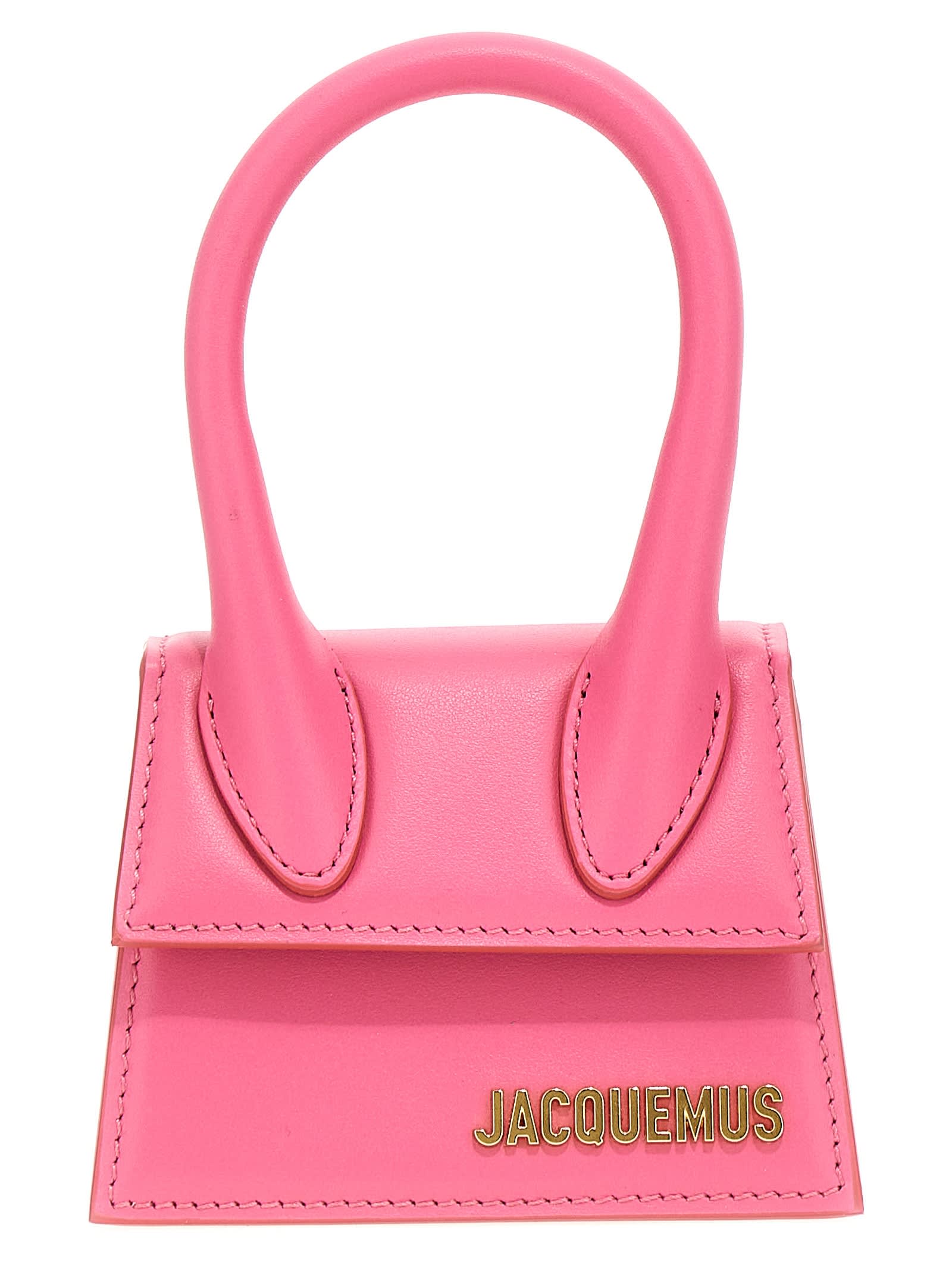 Jacquemus Le Chiquito Handbag In Pink