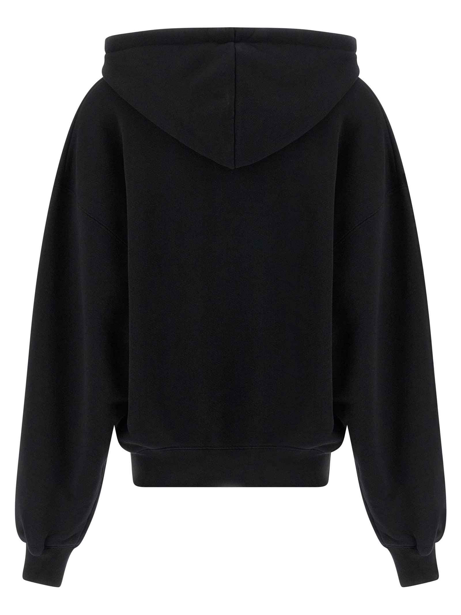 Off-white Big Logo Bookkish Hoodie In Black