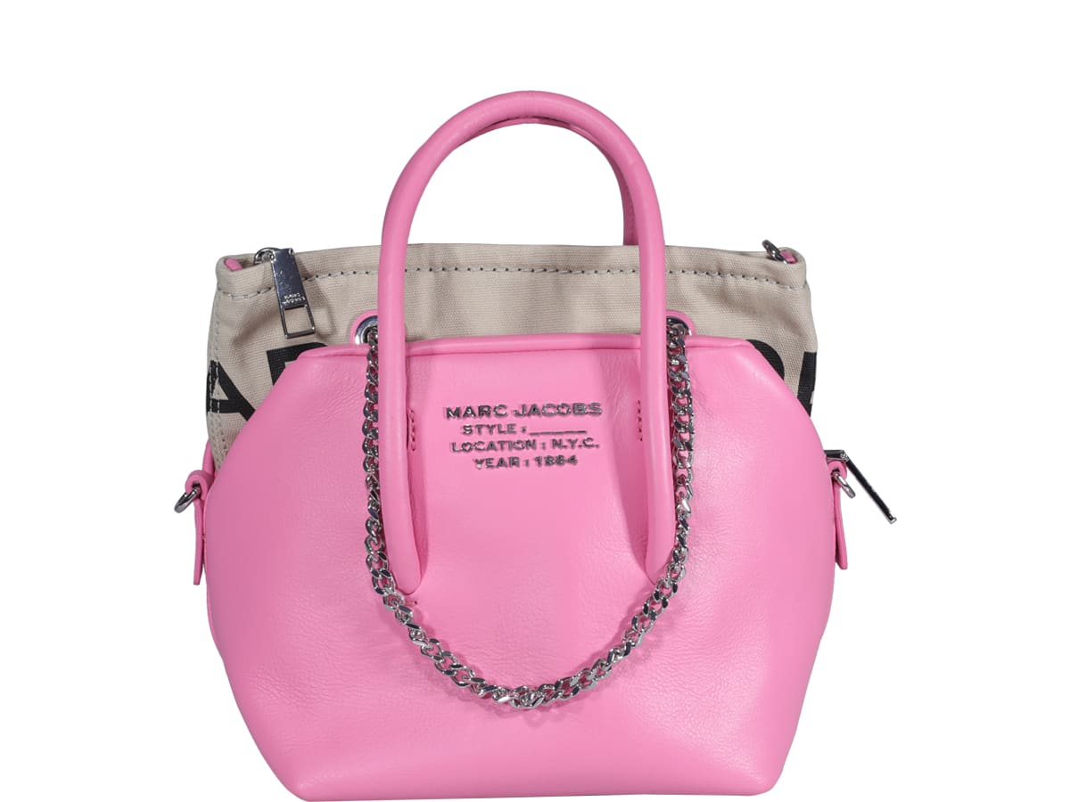 Marc Jacobs Mini Satchel Morning Glory In Pink