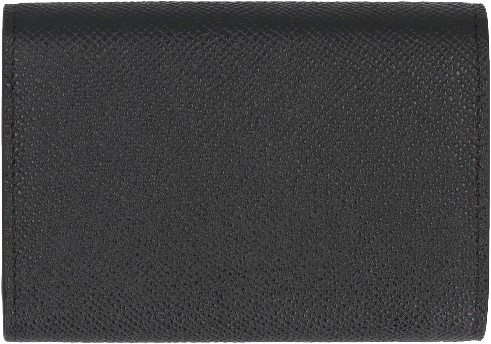 Shop Christian Louboutin Groovy Leather Wallet In Black