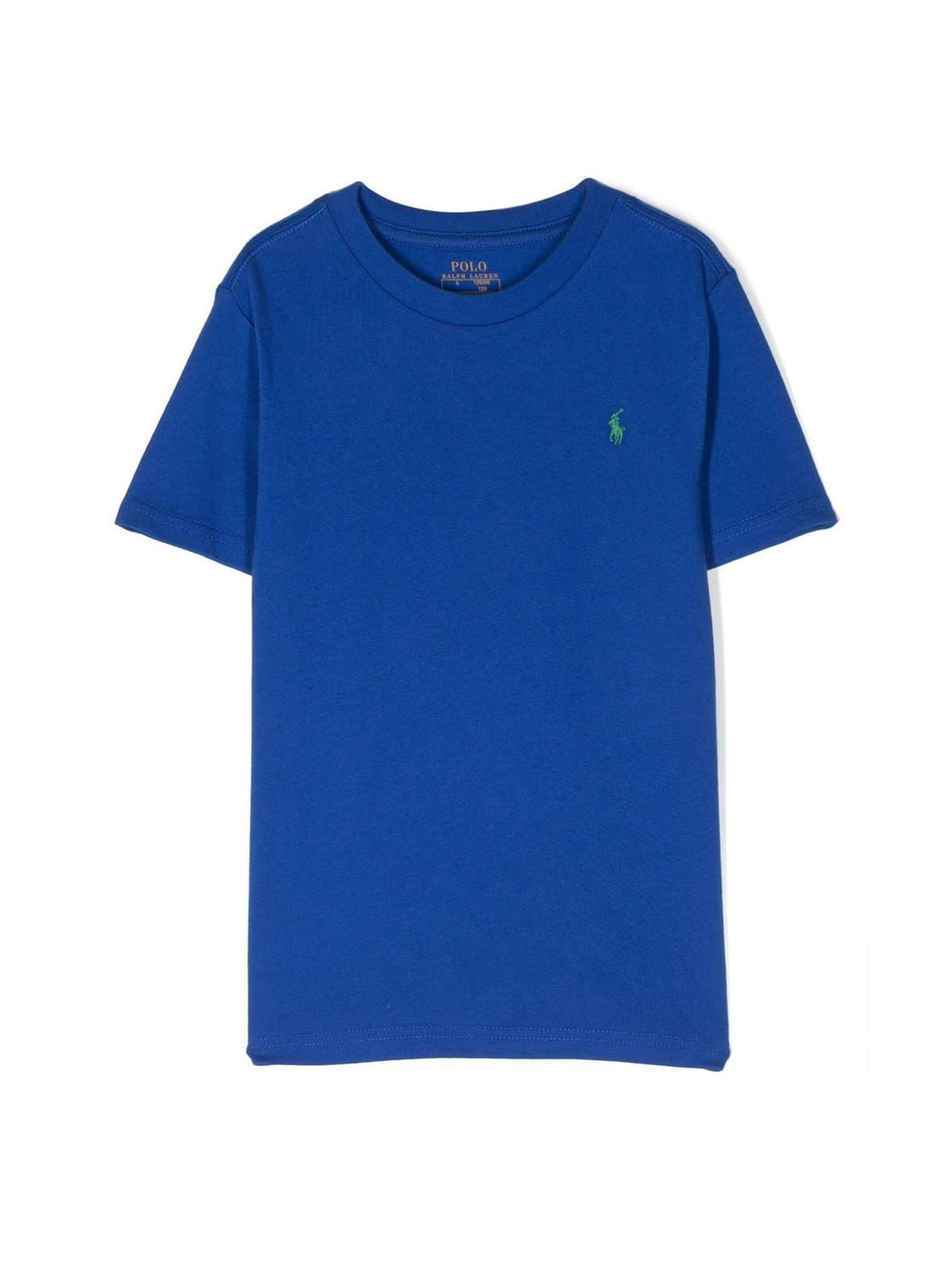 Shop Polo Ralph Lauren Ss Cn Tops Tshirt In Sapphire Star