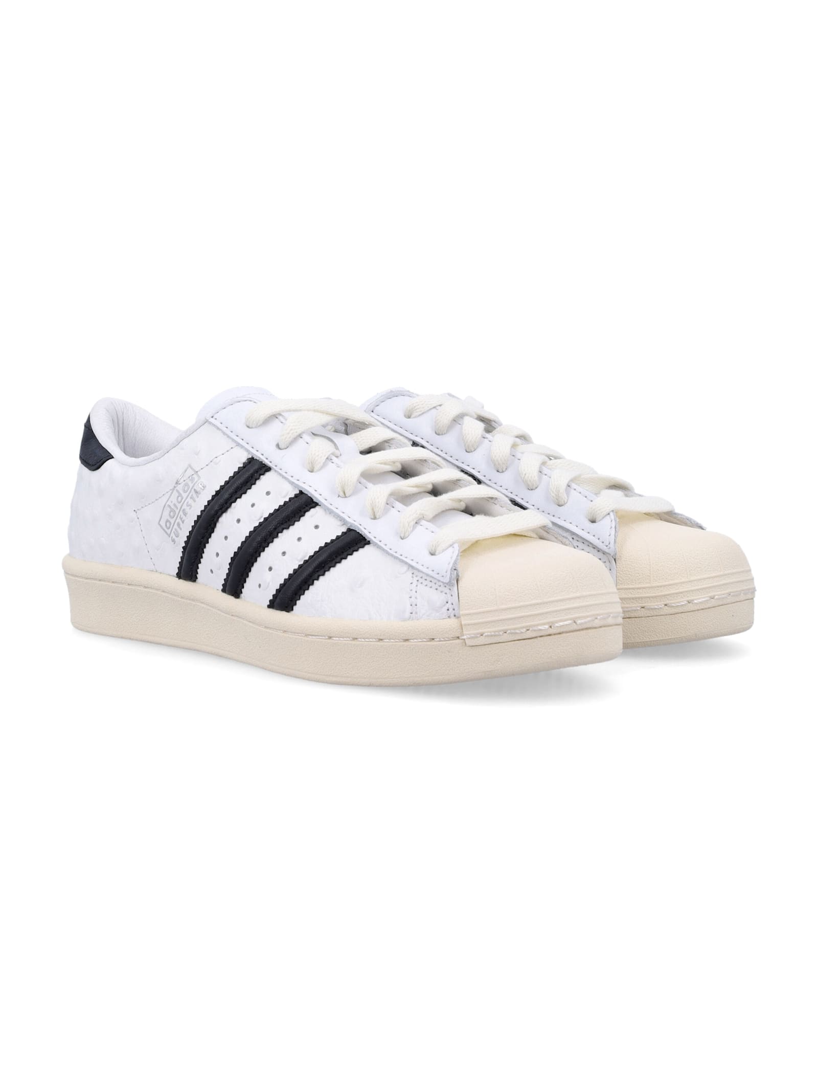 Adidas Originals Superstar 82 Leather Low-top Sneakers In White