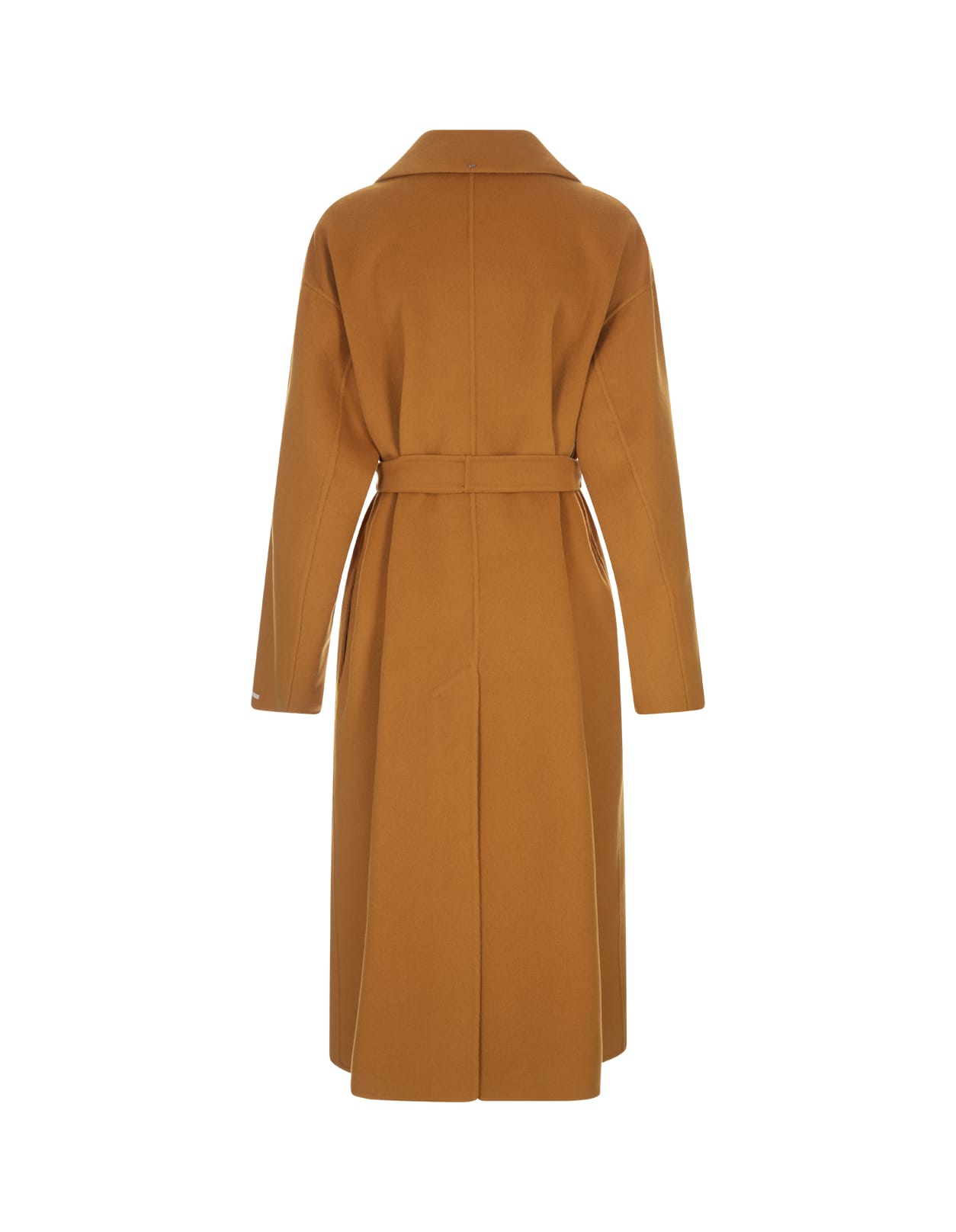 Shop Sportmax Orange Draghi Coat