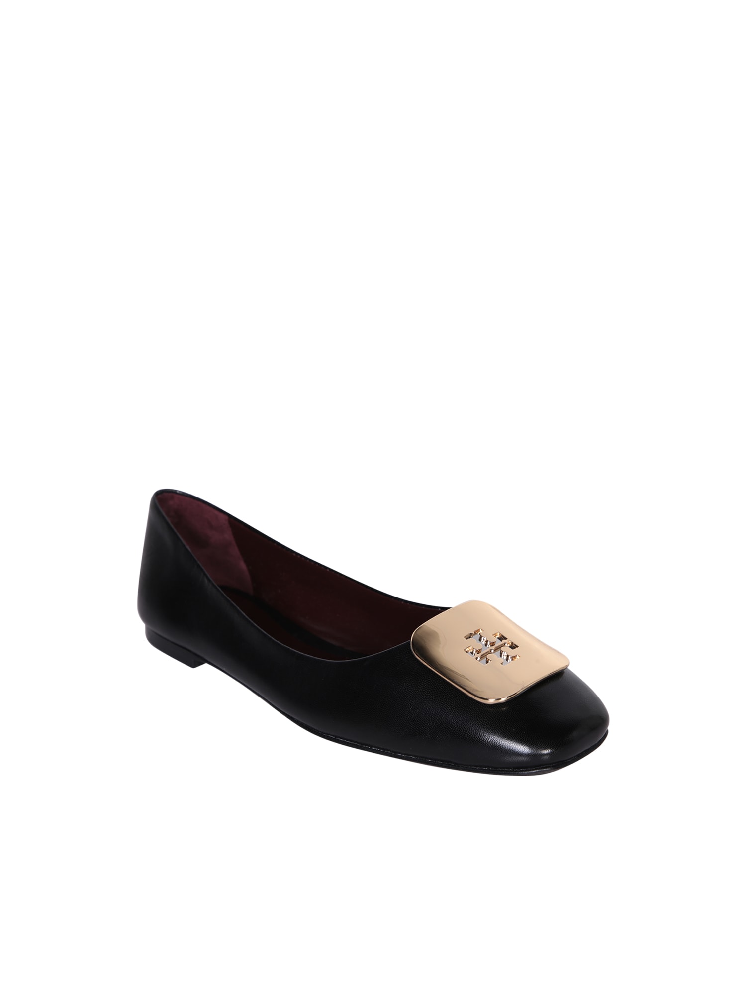 Shop Tory Burch Georgia Black Ballet