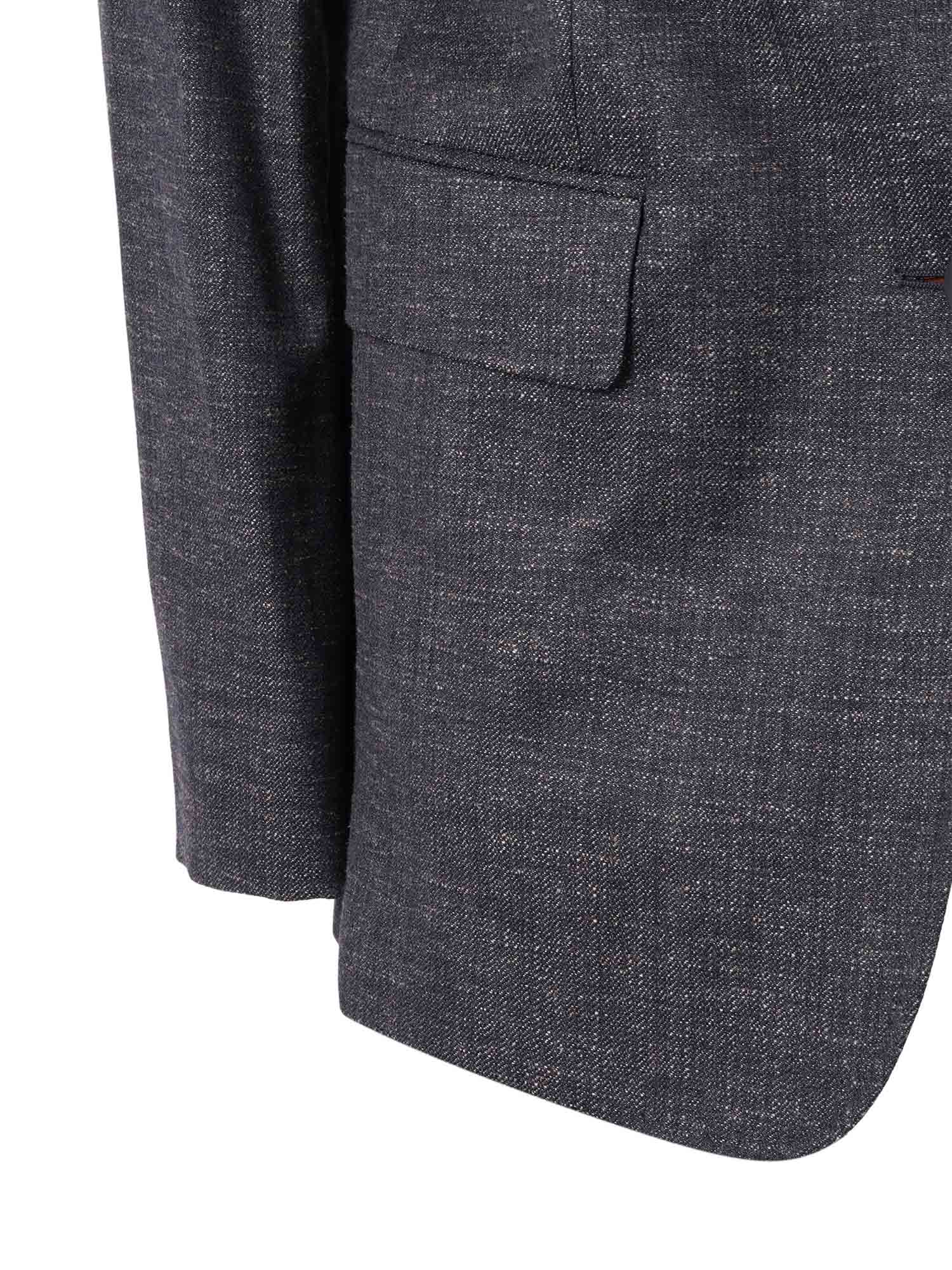 Max Mara Hodeida Button Jacket In Blue