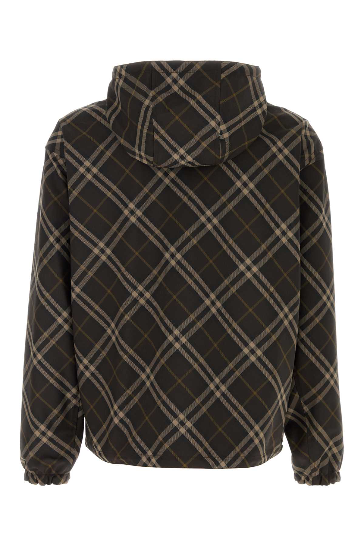 Burberry Embroidered Polyester Reversible Jacket In Multi