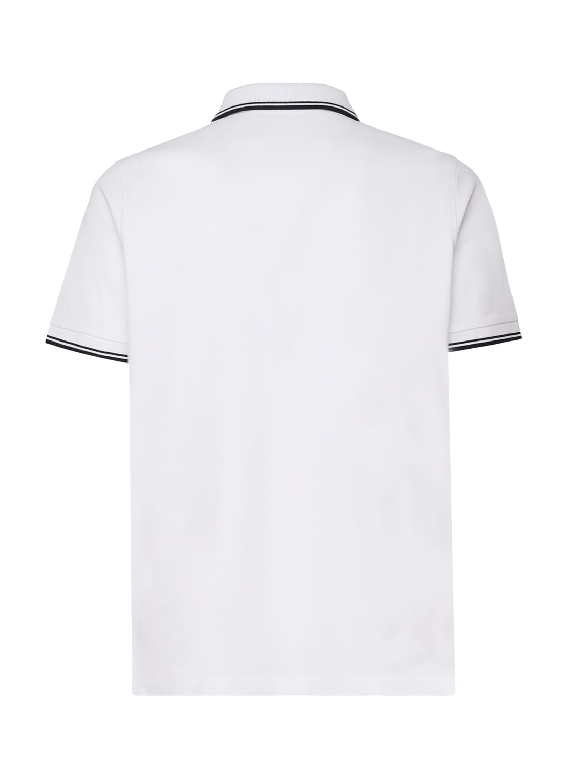 Shop Fay Cotton Polo In White