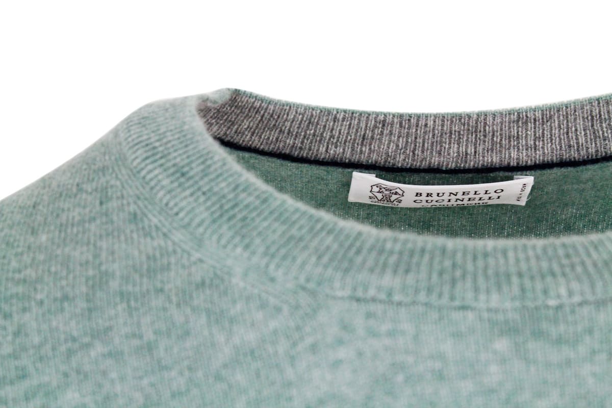 Shop Brunello Cucinelli Sweater In Green