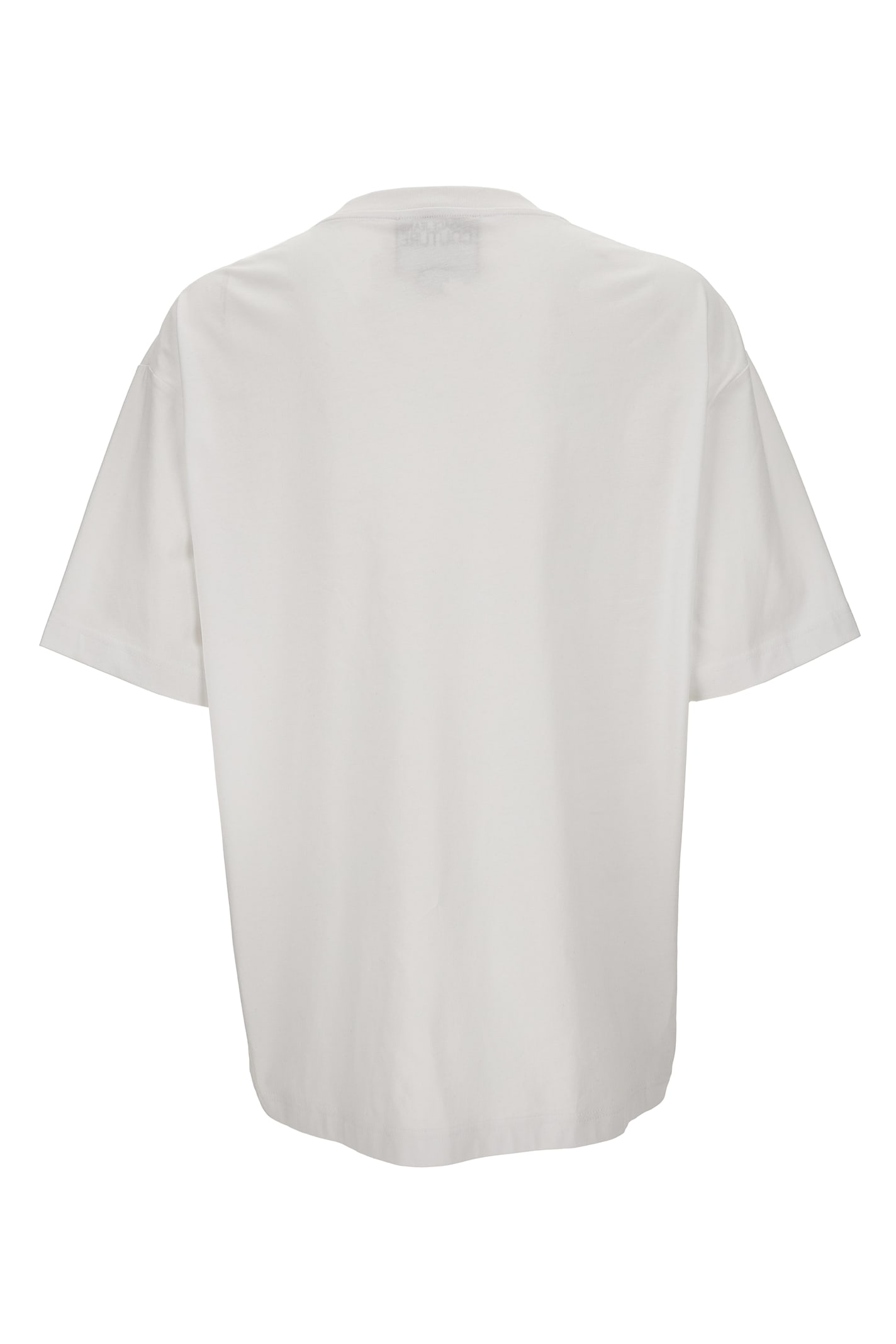 Shop Versace Jeans Couture White Short Sleeves T-shirt