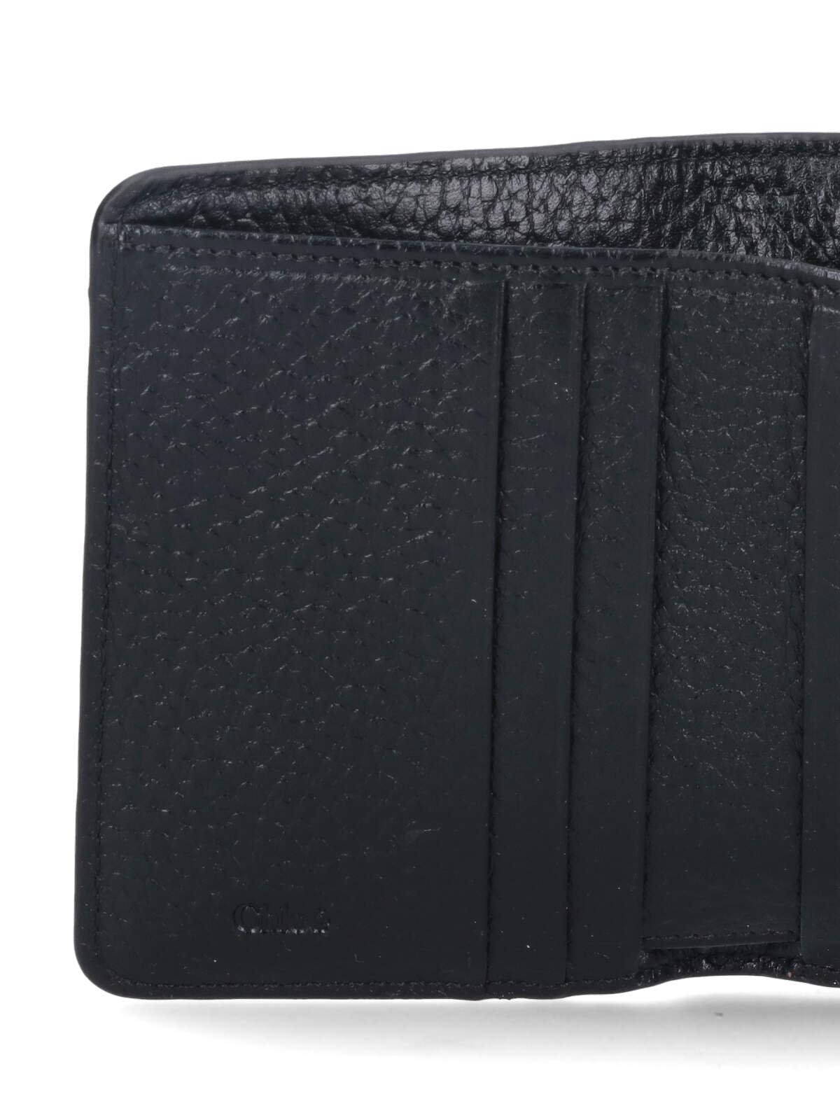 Chloé Logo Embossed Cardholder Wallets