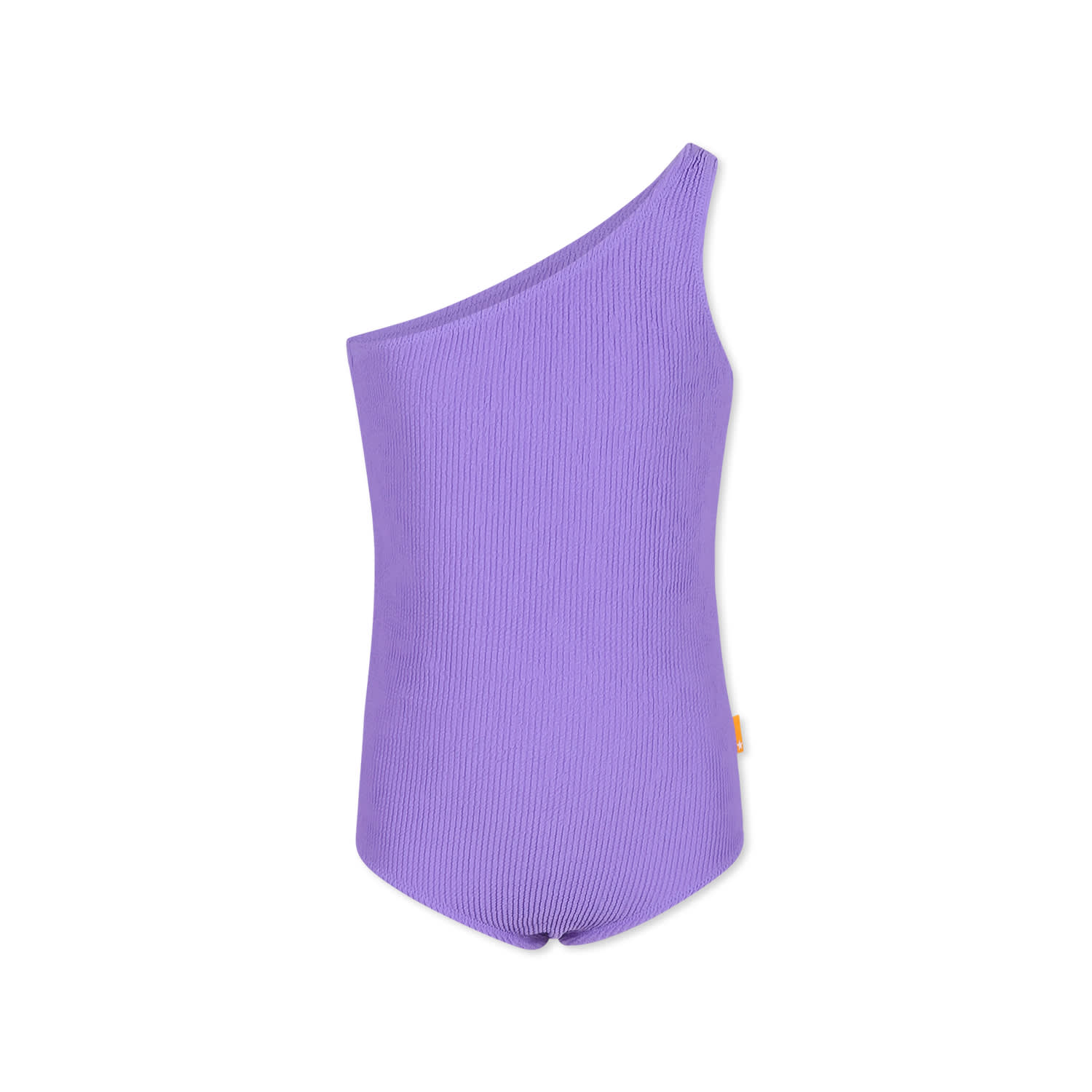 Molo One-shouldered One-piece Swimsuit In Violet