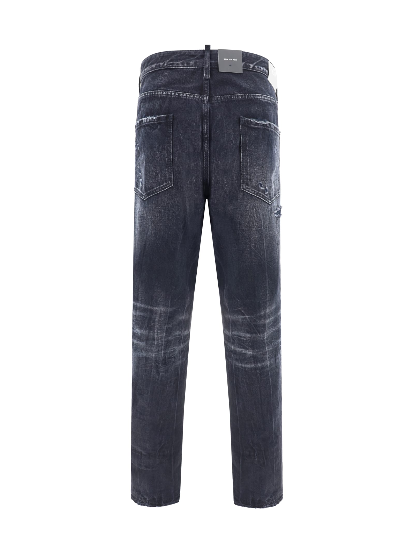 Shop Dsquared2 Cool Guy Jeans In Black