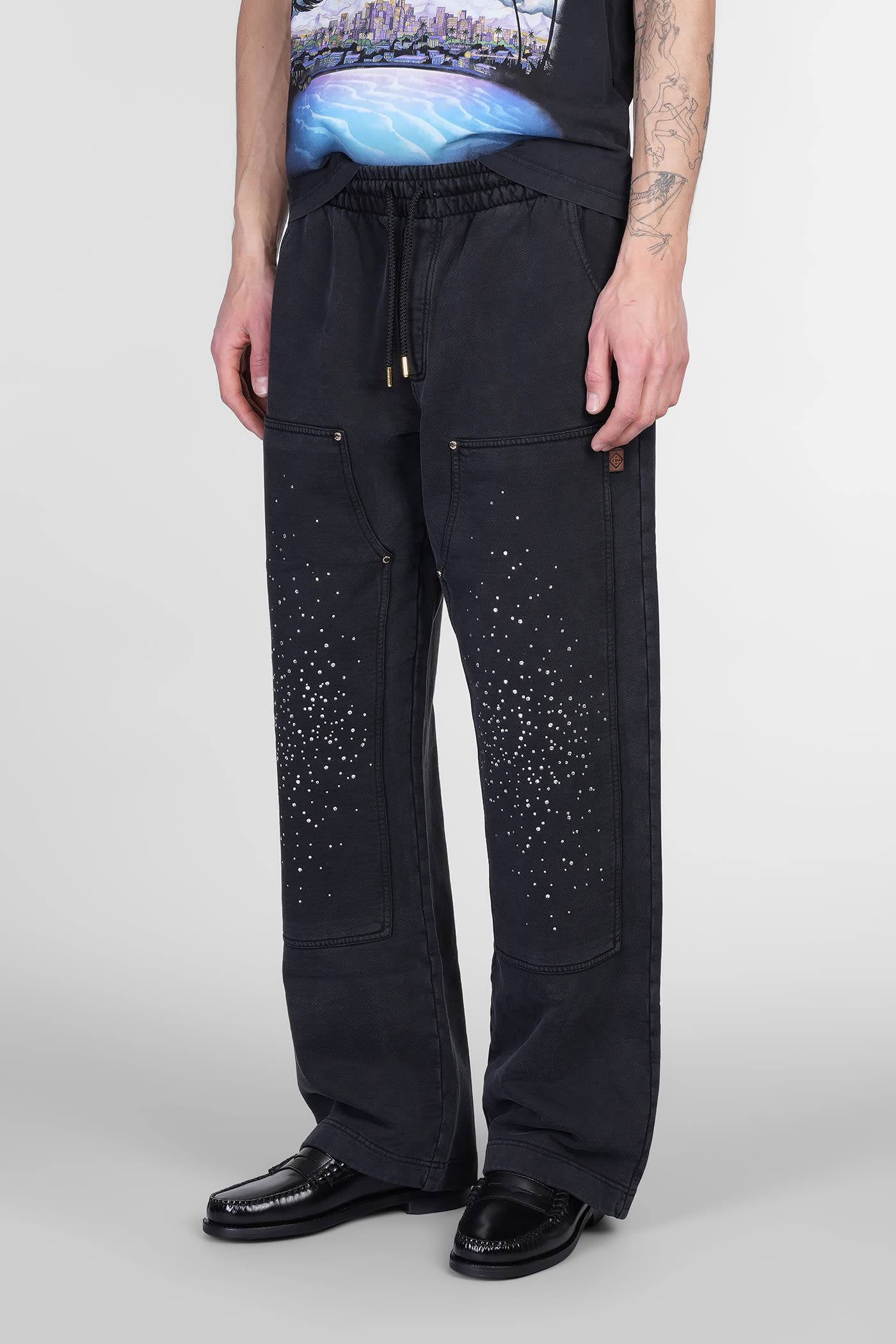 Casablanca La Premonition Hotfix Printed Workwear Jogger