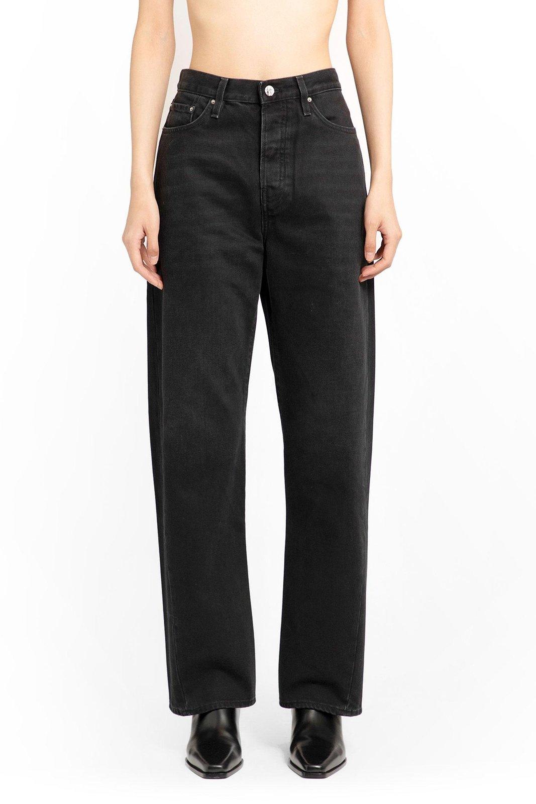 Totême Twisted Seam Mid-rise Straight-leg Jeans