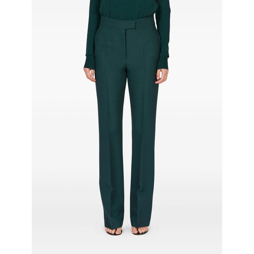 Ferragamo Pant In Green