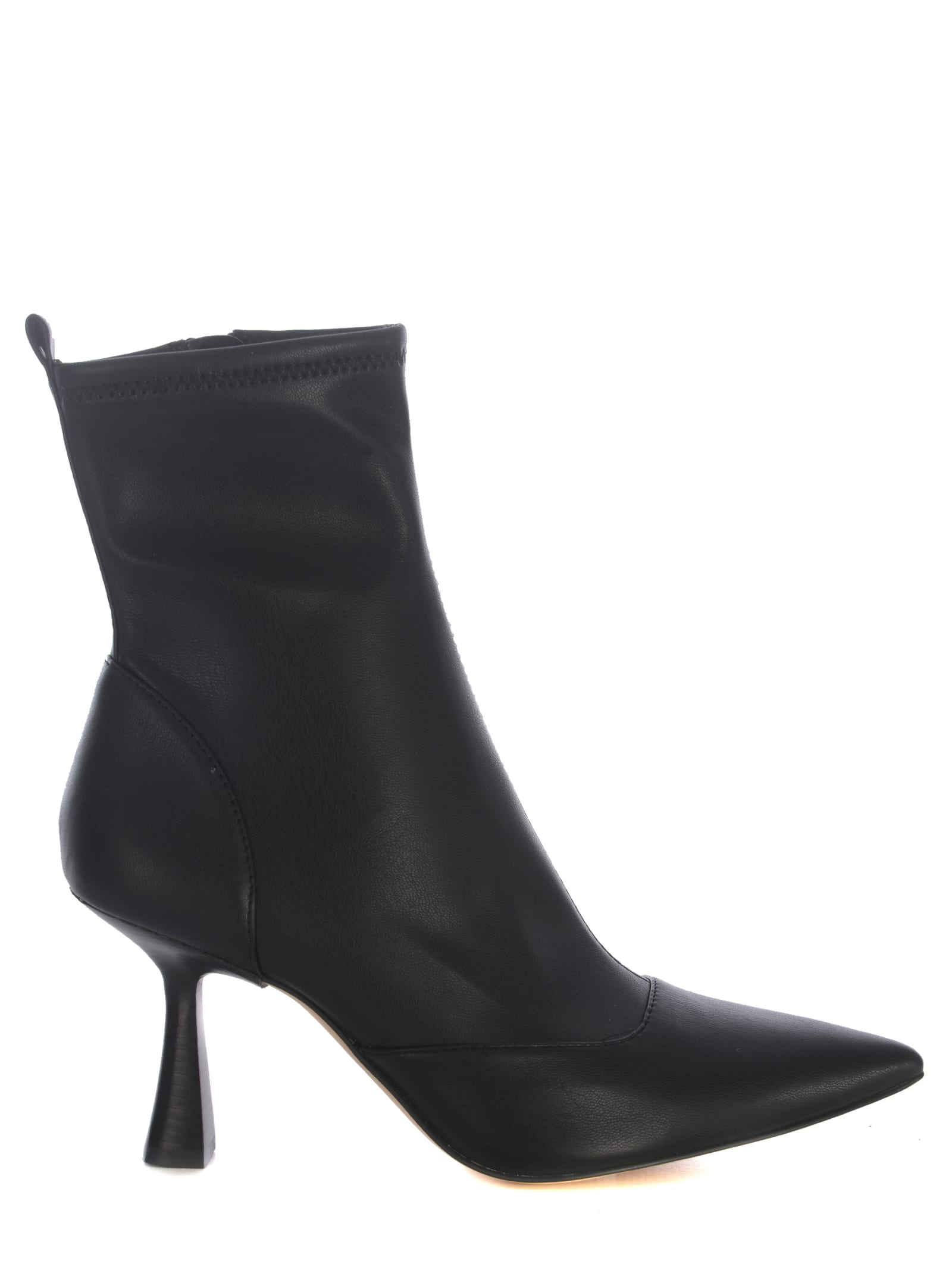 Shop Michael Kors Ankle Boots  Clara In Nappa In Nero