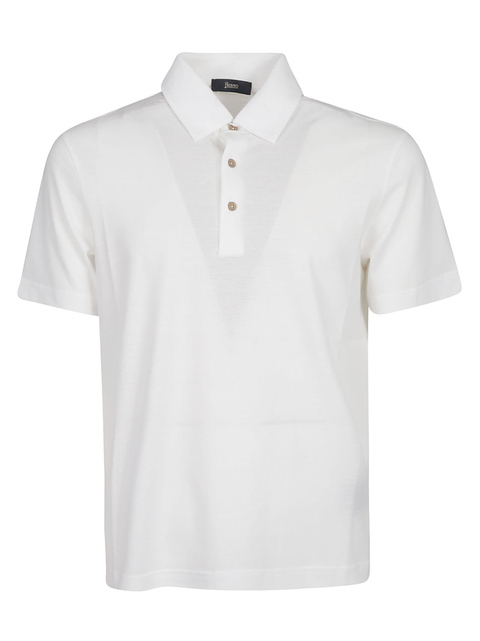 Herno Classic Plain Polo Shirt