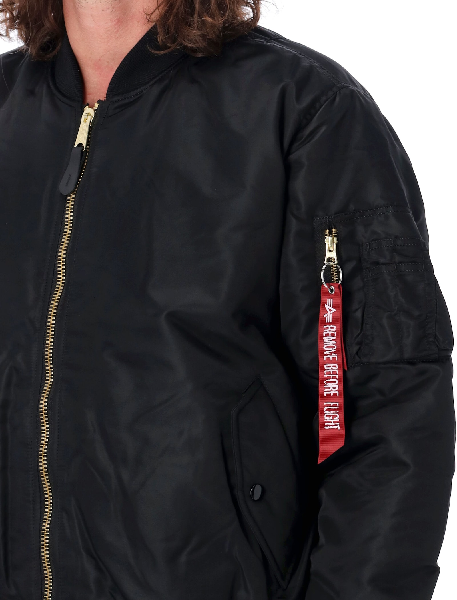 Alpha Industries Ma-1 Vf 59 Vintage Fit Bomber Jacket Clothing In Black