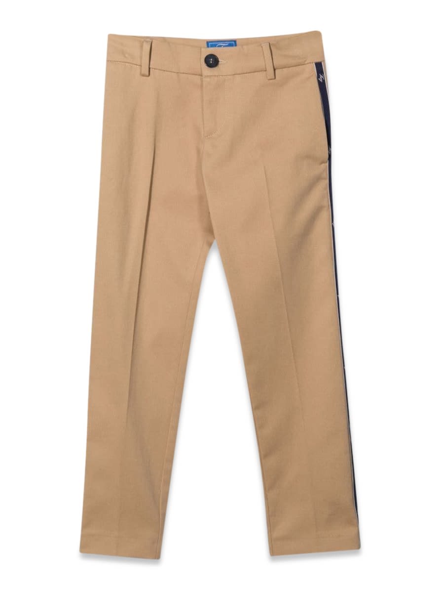Shop Fay Chino Trouser In Brown