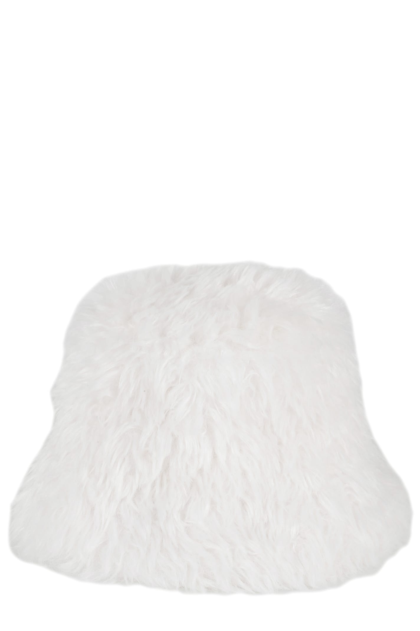 Perfect Moment Eco Shearling Bucket Hay In White