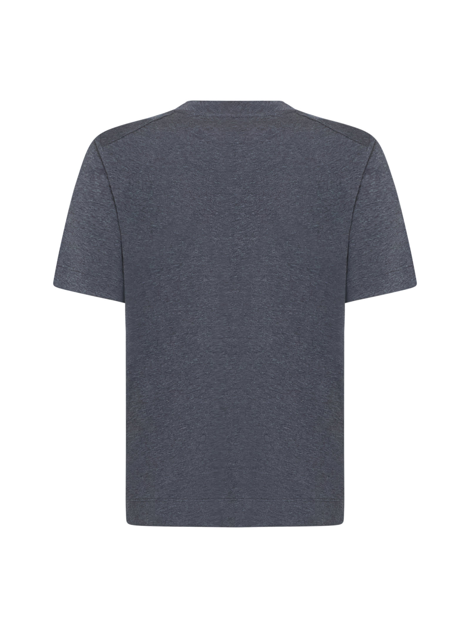 Shop Brunello Cucinelli T-shirt In Grey