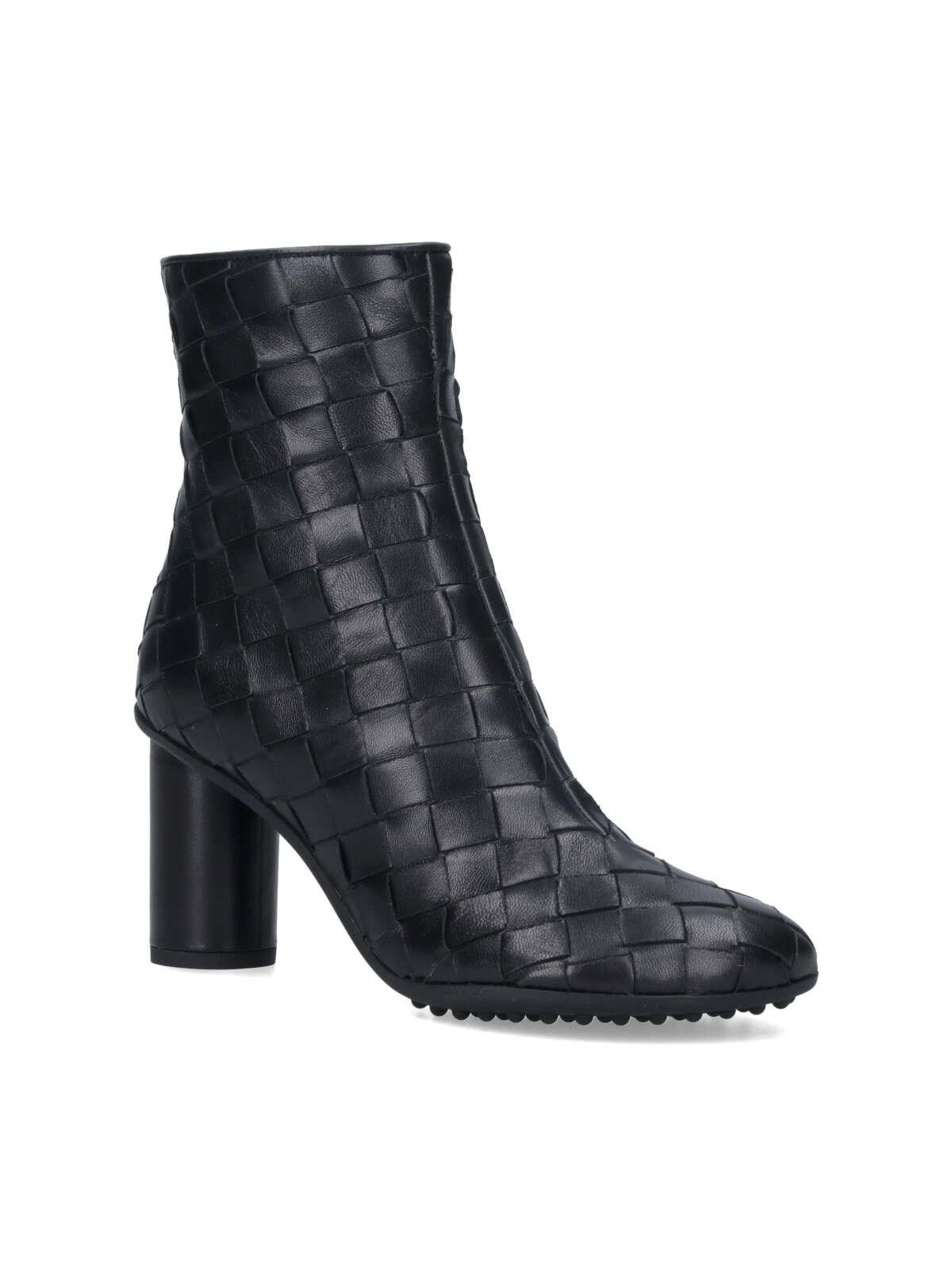 Shop Bottega Veneta Atomic Ankle Boots In Black