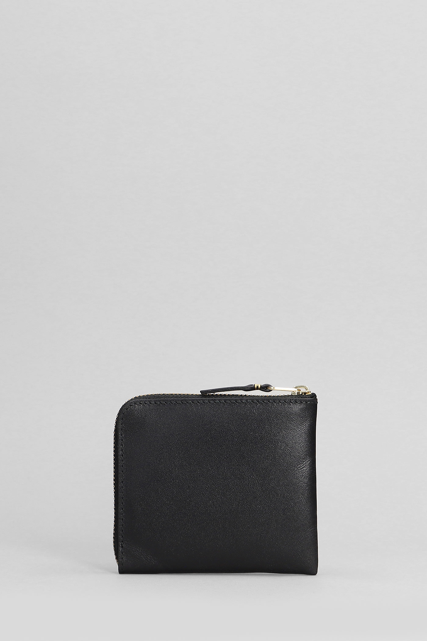 Shop Comme Des Garçons Wallet In Black Leather