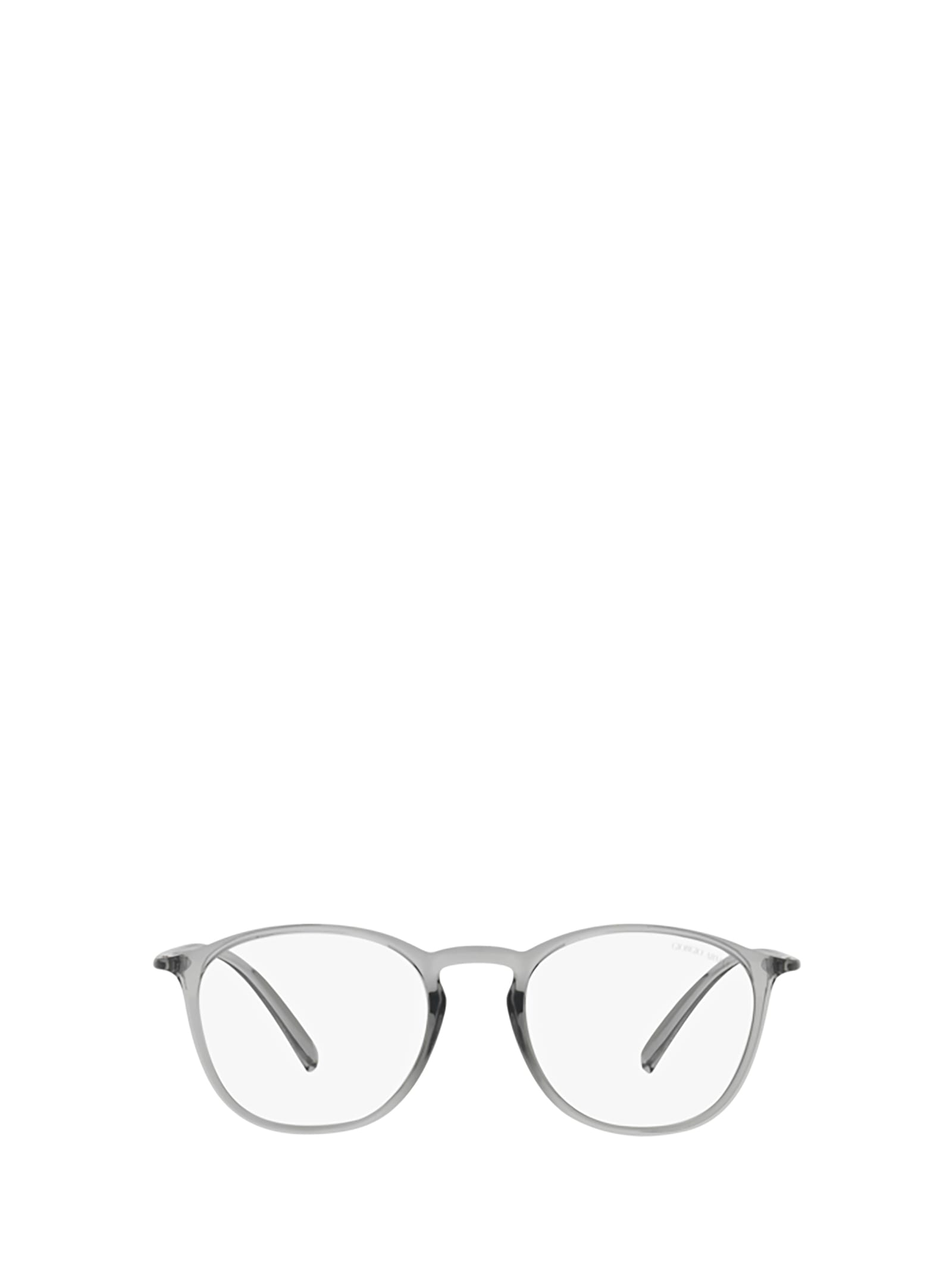 Giorgio Armani Sunglasses In Transparent Grey | ModeSens
