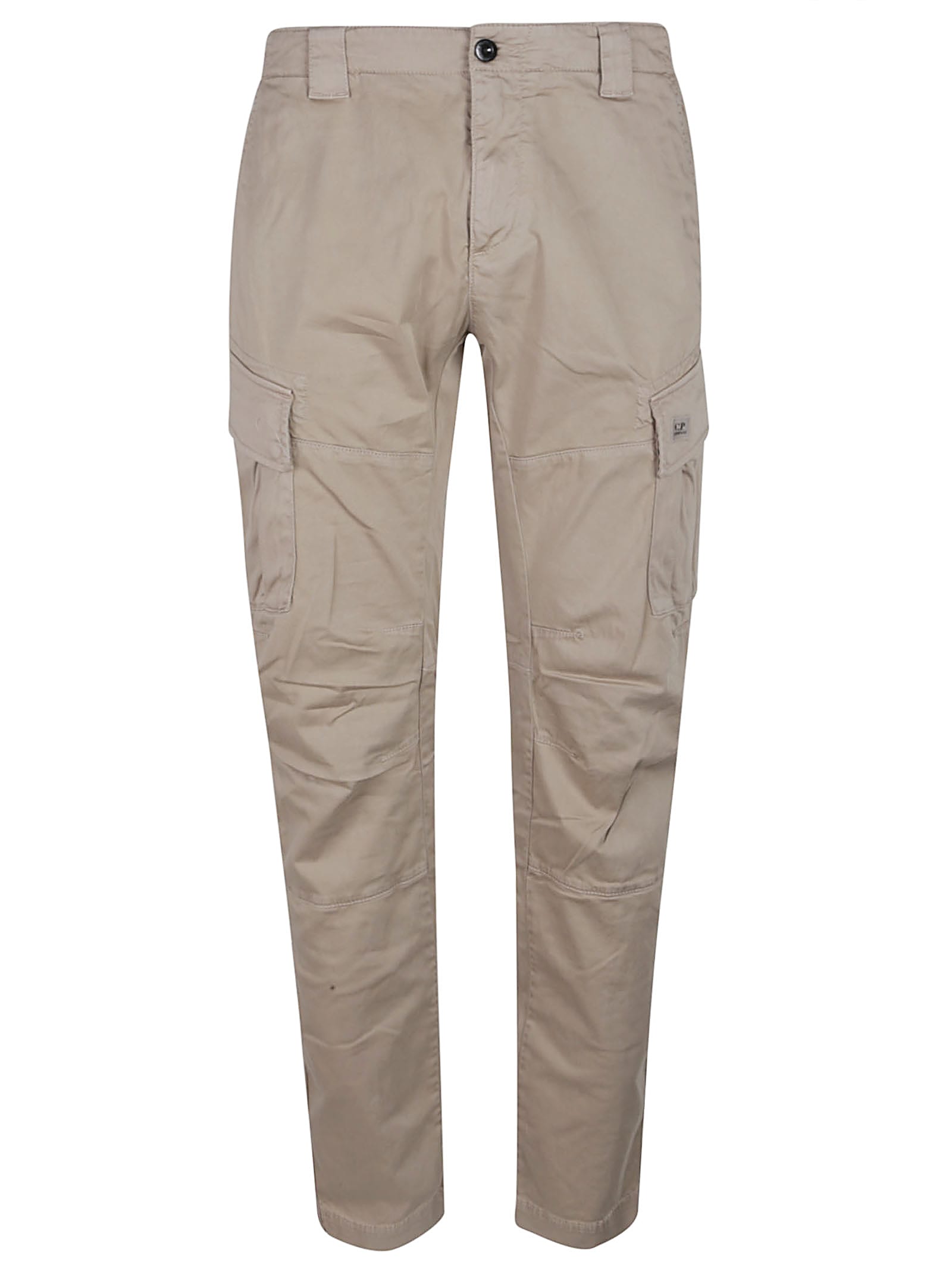 C.p. Company Classic Cargo Trousers With Multiple Pockets