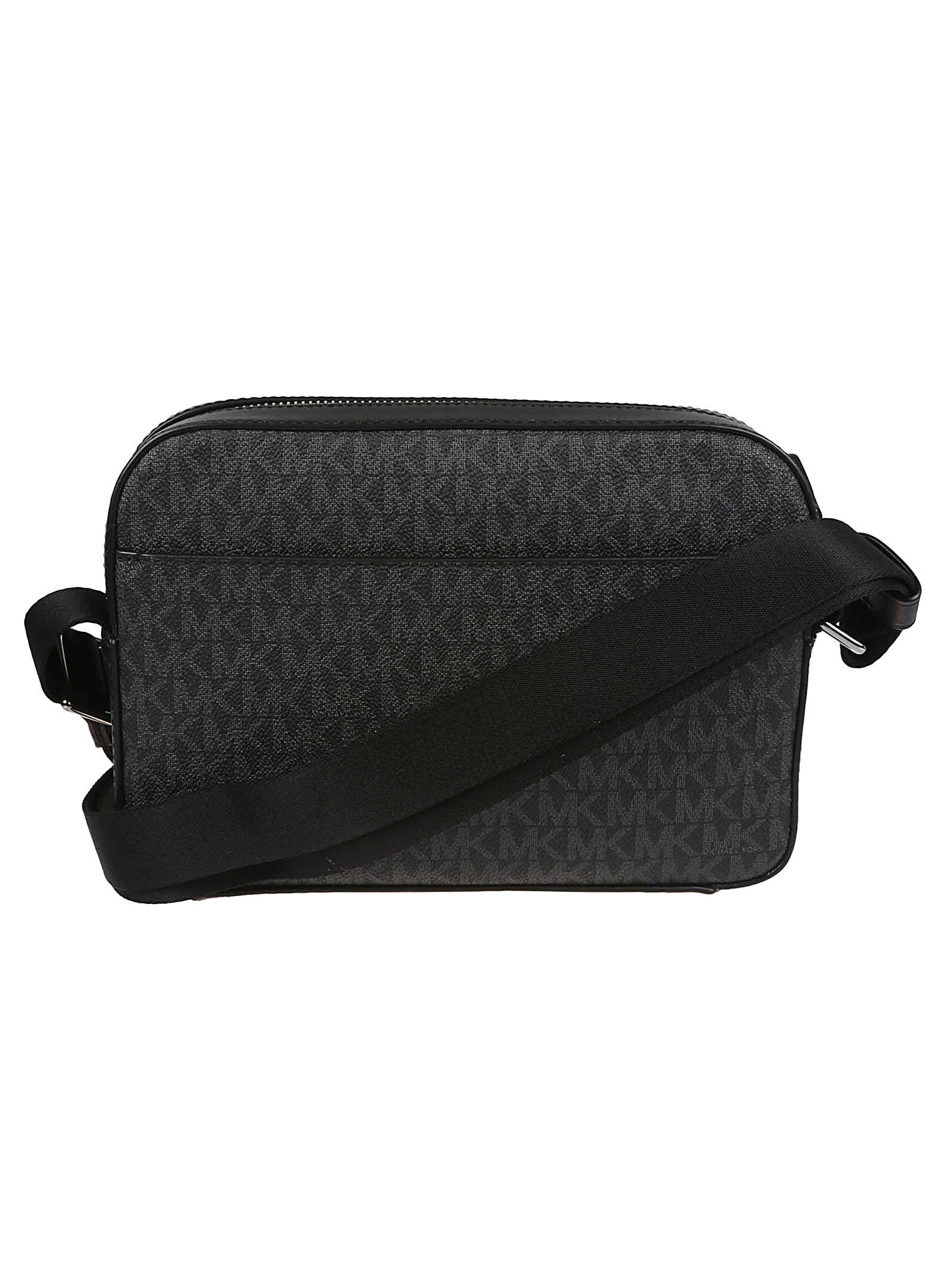 Michael Kors Hudson Logo Utility Crossbody Bag In Black | ModeSens