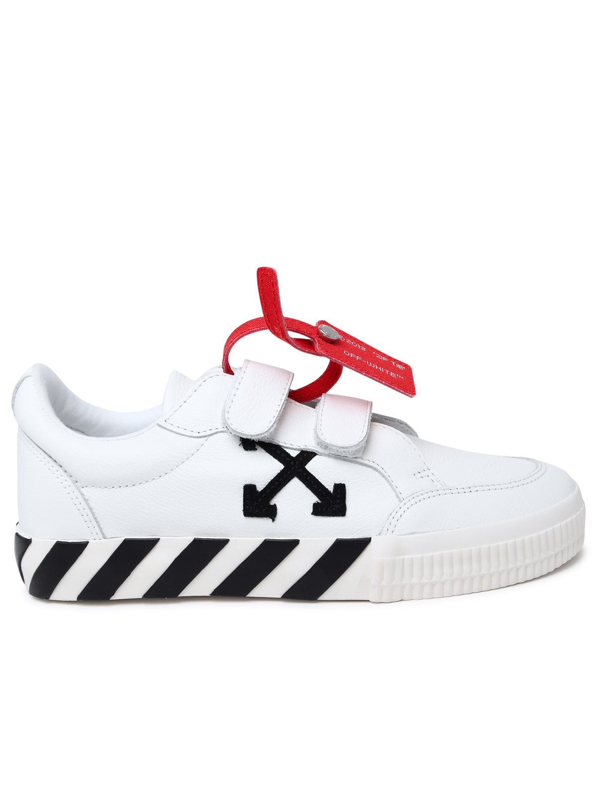 Off-White vulcanized White Leather Sneakers