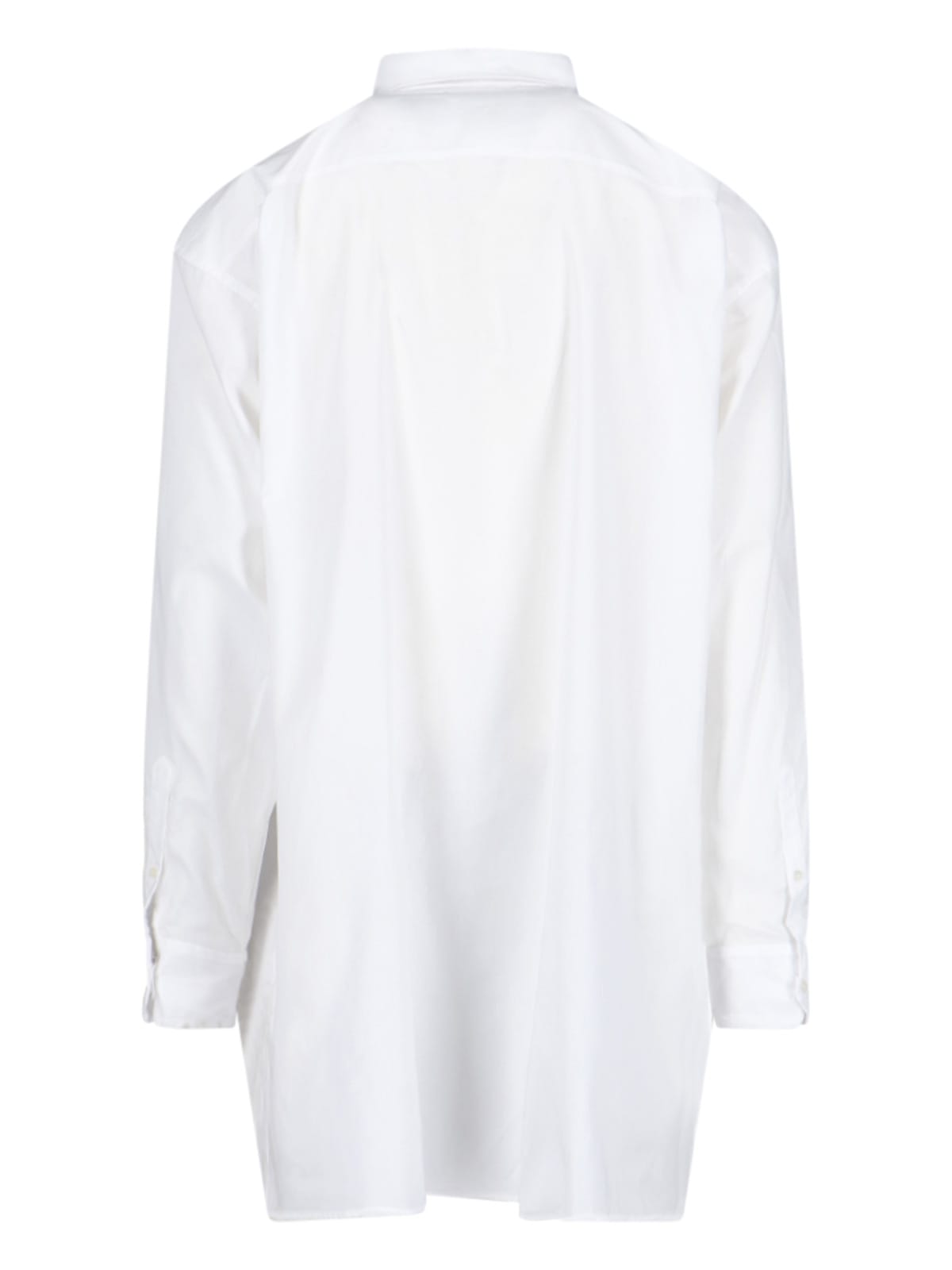 Shop Maison Margiela Oxford Shirt In White