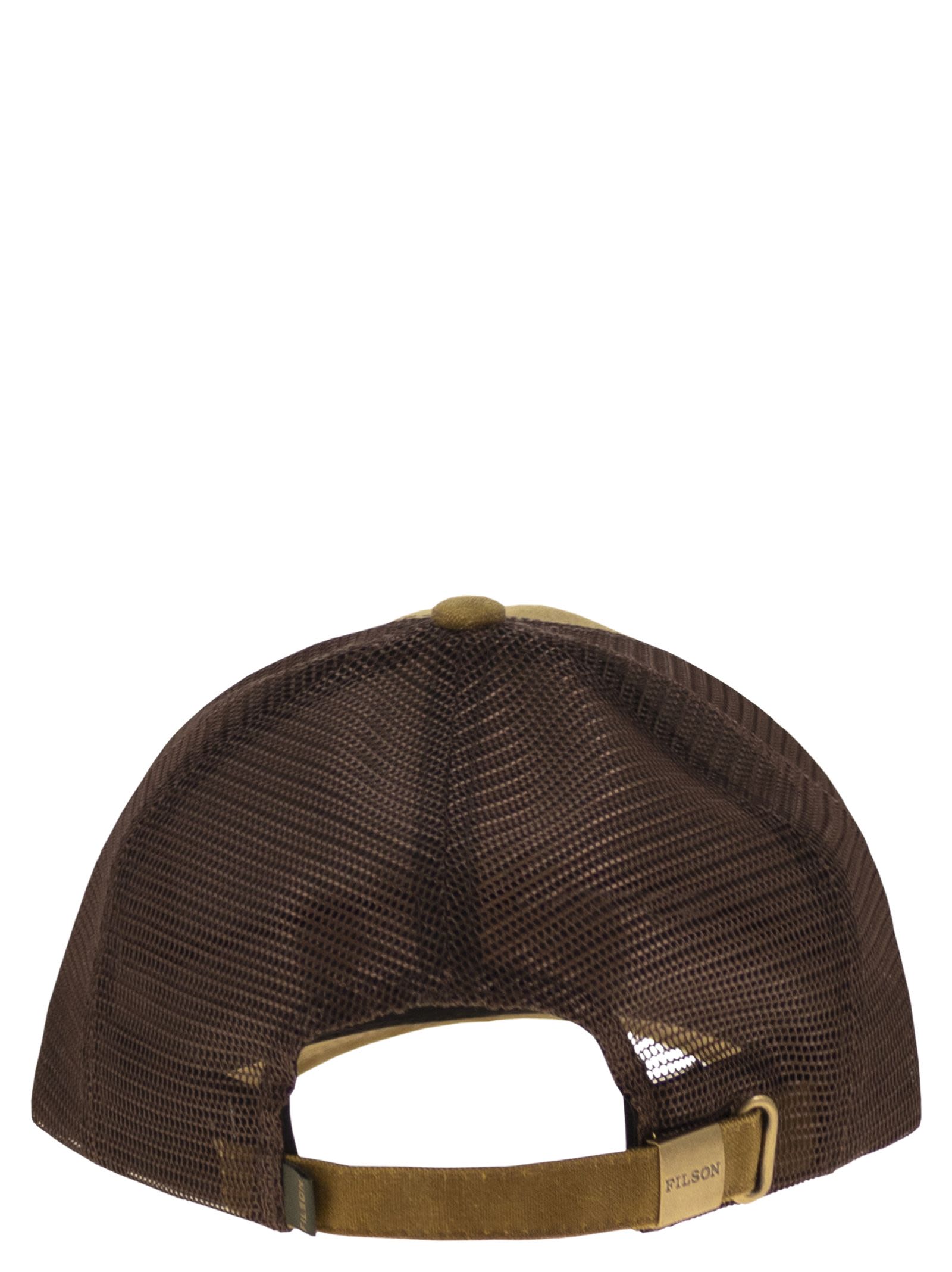 Filson Cappellino Logger Mesh Dark Tan In Brown