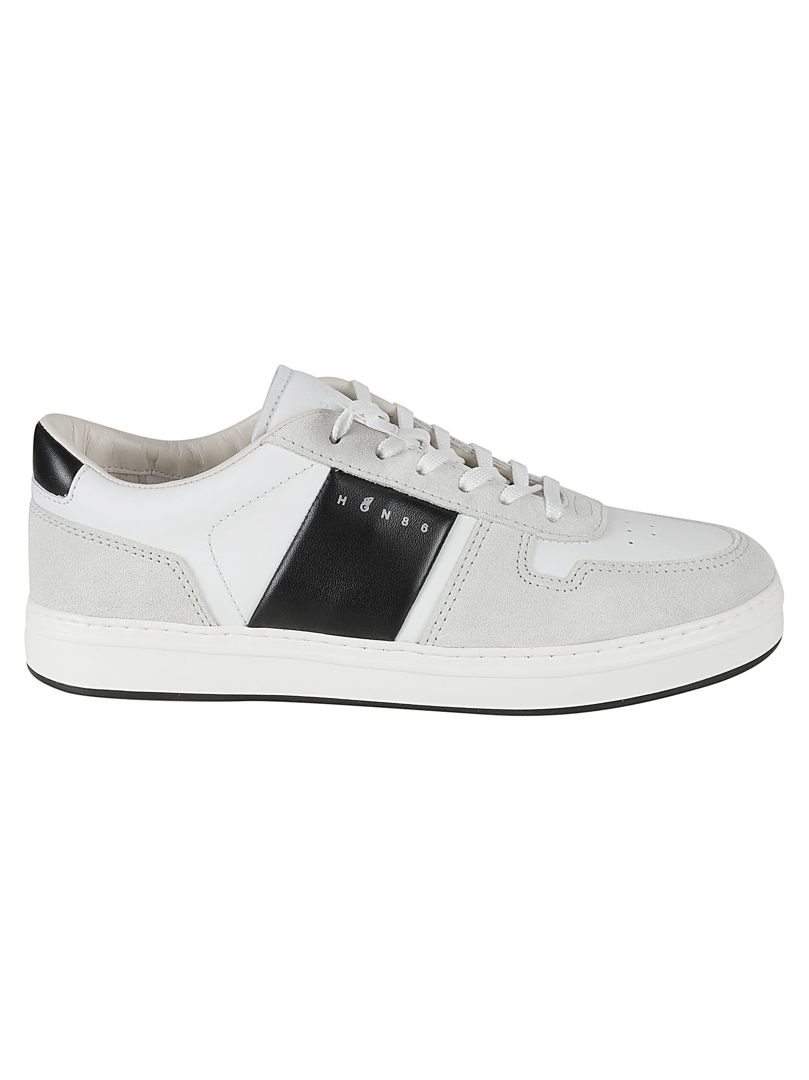 Hogan Sneakers Light And Natural In White/black