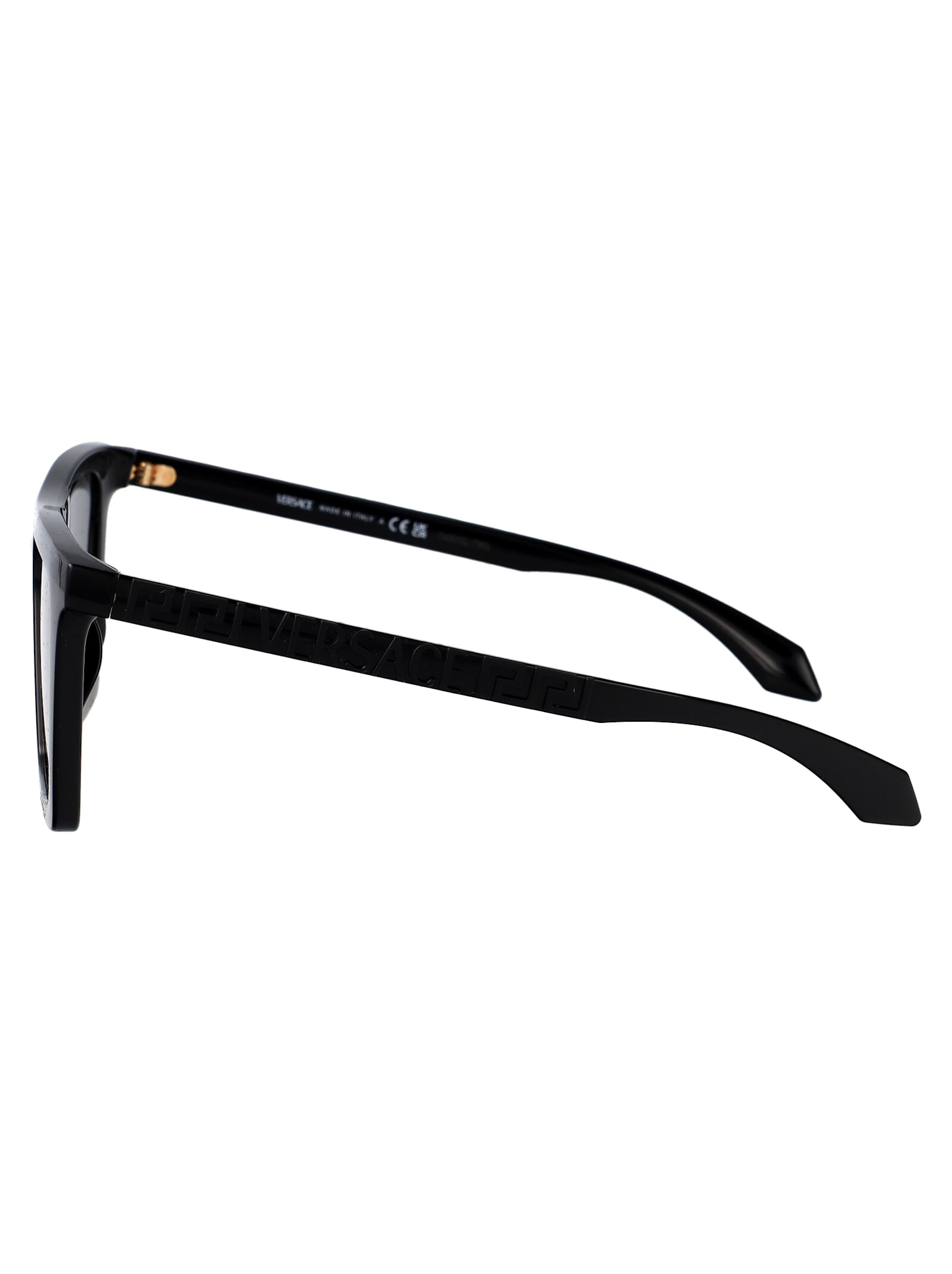 Versace 0ve4468u Sunglasses In Gb1/87 Black