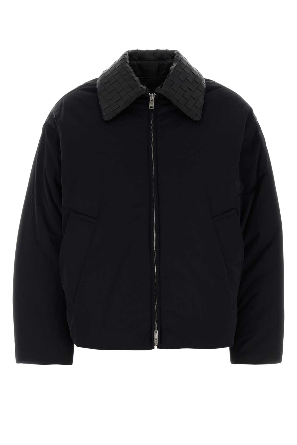 Bottega Veneta Black Nylon Down Jacket